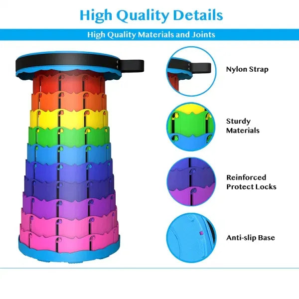 Portable Telescopic Stool|كرسي تلسكوبي محمول