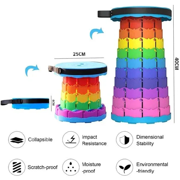 Portable Telescopic Stool|كرسي تلسكوبي محمول