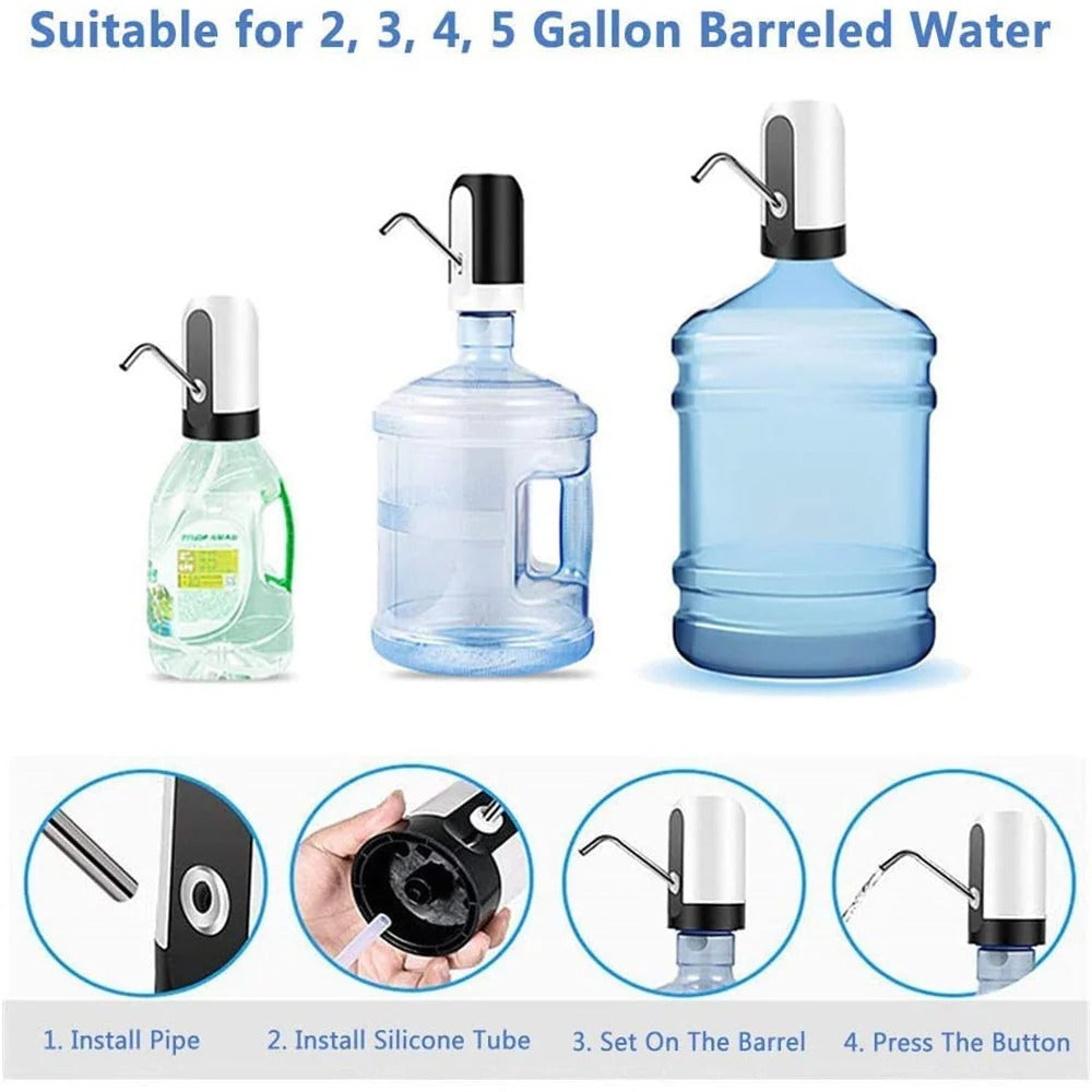 Electric Portable Water Dispenser Pump|مضخة توزيع المياه الكهربائية المحمولة