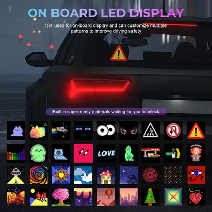 Car Rear Window LED Display|شاشة LED للنافذة الخلفية للسيارة