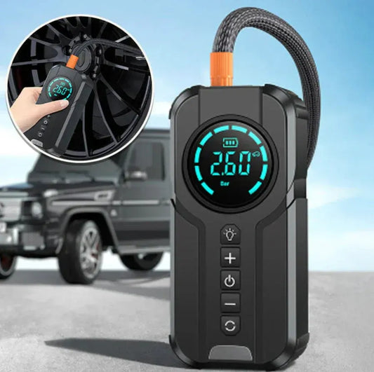 Jump Starter With Air Pump|جهاز بدء التشغيل مع مضخة هواء
