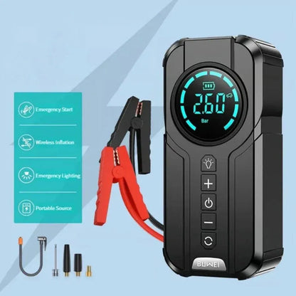 Jump Starter With Air Pump|جهاز بدء التشغيل مع مضخة هواء